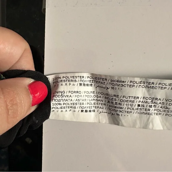 Mango Matching Set! XS/S Maxi Skirt + Blouse- Black Tiered- Purple Floral Print - Picture 11 of 14